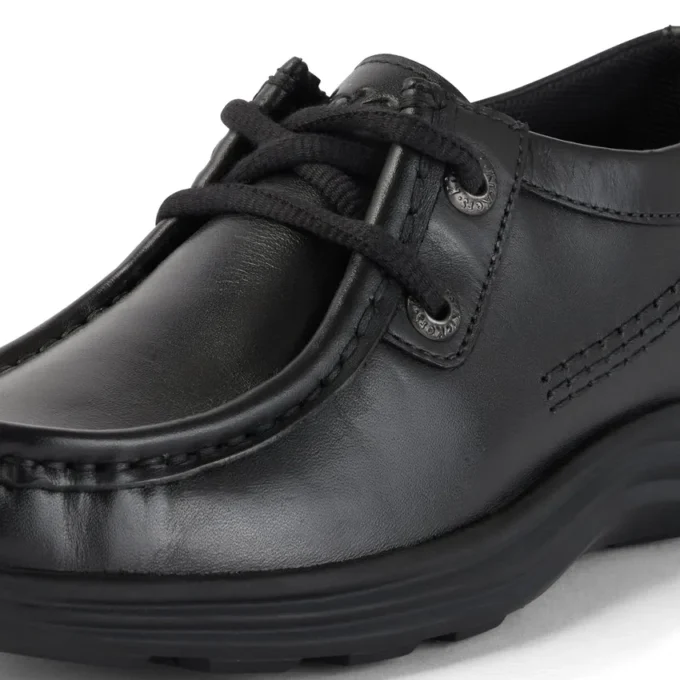 Reasan Moc in pelle nera per ragazzi Reasan Moc in pelle nera per ragazzi