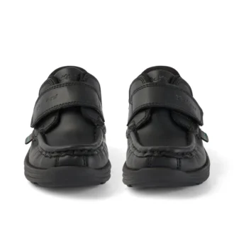 Reasan Strap in pelle alternativa nera unisex per neonati
