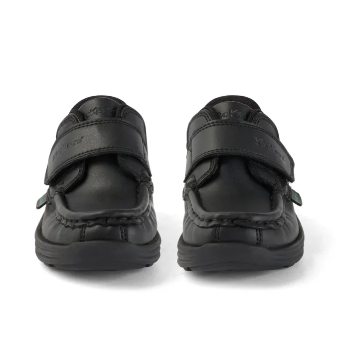 Reasan Strap in pelle alternativa nera unisex per neonati Reasan Strap in pelle alternativa nera unisex per neonati