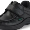 Reasan Strap in pelle alternativa nera unisex per neonati Reasan Strap in pelle alternativa nera unisex per neonati