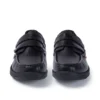 Reasan Strap in pelle nera da uomo Reasan Strap in pelle nera da uomo