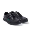 Reasan Strap in pelle nera da uomo Reasan Strap in pelle nera da uomo