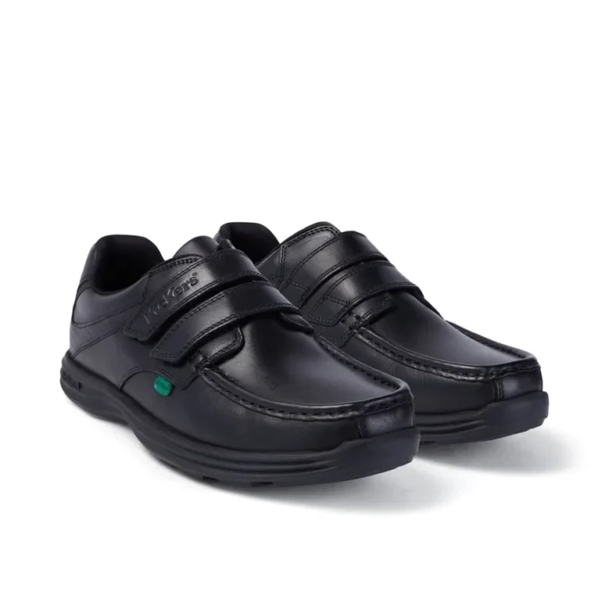 Reasan Strap in pelle nera da uomo Reasan Strap in pelle nera da uomo