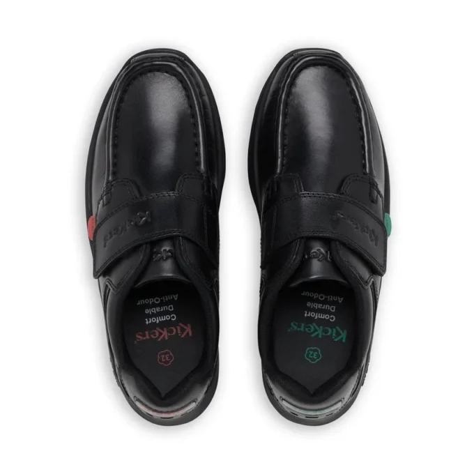 Reasan Strap in pelle nera per ragazzi Reasan Strap in pelle nera per ragazzi