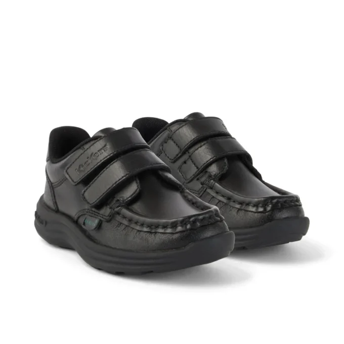 Reasan Twin Vel in pelle nera per bambini