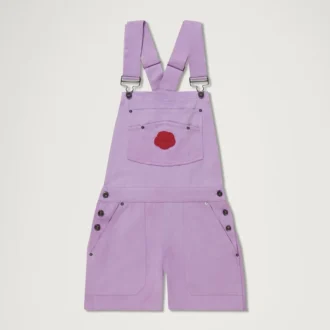 Salopette corta Kickers Classics da donna, viola