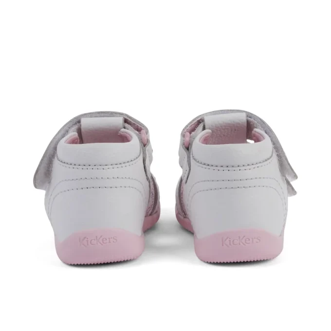 Sandali Baby Wriggle Wave in pelle bianca Sandali Baby Wriggle Wave in pelle bianca