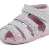 Sandali Baby Wriggle Wave in pelle bianca Sandali Baby Wriggle Wave in pelle bianca