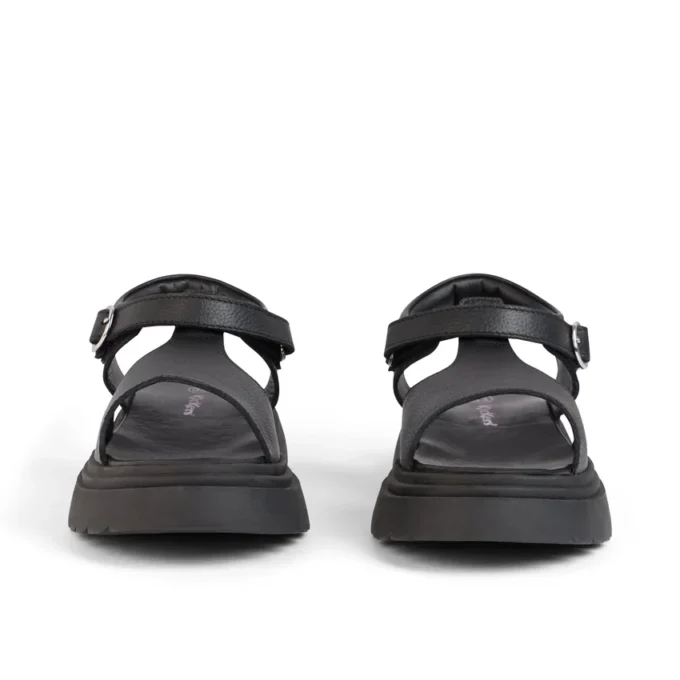 Sandali da donna Kenzi in pelle, nero Sandali da donna Kenzi in pelle, nero