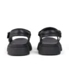 Sandali da donna Kenzi in pelle, nero Sandali da donna Kenzi in pelle, nero