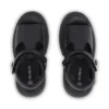 Sandali Kenzi da bambina in pelle nera Sandali Kenzi da bambina in pelle nera