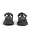 Sandali Kenzi da bambina in pelle nera Sandali Kenzi da bambina in pelle nera