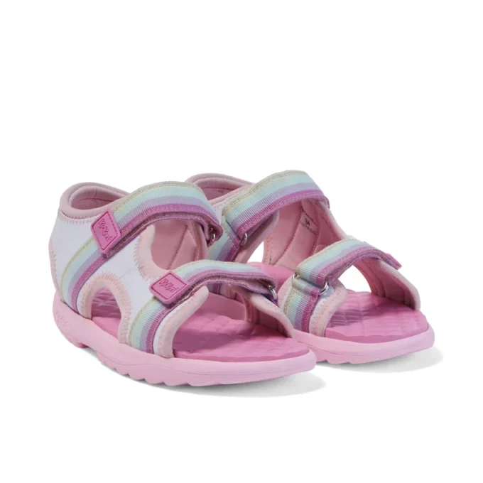Sandali Kickster da bambina, bianchi Sandali Kickster da bambina, bianchi