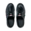 Scarpa da barca Lennon unisex per adulti in pelle nera Scarpa da barca Lennon unisex per adulti in pelle nera