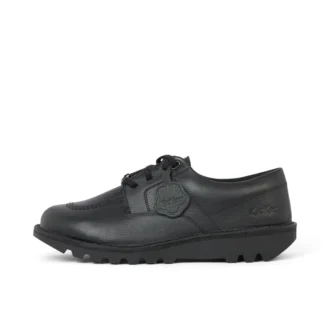 Scarpa Kick Tumble in pelle nera unisex per adulti