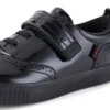 Scarpe brogue Tovni da bambina in vernice nera Scarpe brogue Tovni da bambina in vernice nera