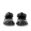Scarpe da bambina Adlar Heart Mj in vernice nera