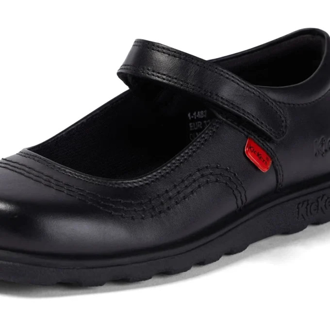 Scarpe da bambina in pelle Fragma Pop, nero Scarpe da bambina in pelle Fragma Pop, nero