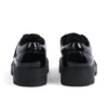 Scarpe da bambina Kori Lace in vernice nera Scarpe da bambina Kori Lace in vernice nera