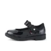 Scarpe da bambina Lachly Butterfly Mj in vernice nera Scarpe da bambina Lachly Butterfly Mj in vernice nera