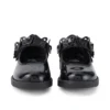 Scarpe da bambina Lachly Butterfly Mj in vernice nera Scarpe da bambina Lachly Butterfly Mj in vernice nera