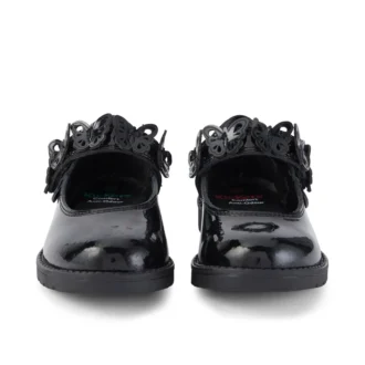 Scarpe da bambina Lachly Butterfly Mj in vernice nera