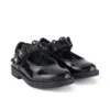 Scarpe da bambina Lachly Butterfly Mj in vernice nera Scarpe da bambina Lachly Butterfly Mj in vernice nera