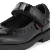 Scarpe da bambina Lachly Star MJ in vernice nera Scarpe da bambina Lachly Star MJ in vernice nera