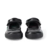Scarpe da bambina Tovni Brogue MJ in vernice nera Scarpe da bambina Tovni Brogue MJ in vernice nera