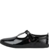 Scarpe da donna Kariko T Bar in vernice nera