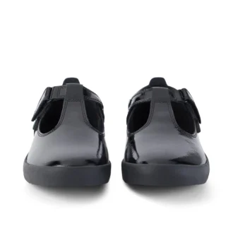 Scarpe da donna Kariko T Bar in vernice nera