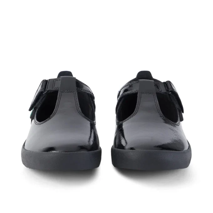 Scarpe da donna Kariko T Bar in vernice nera
