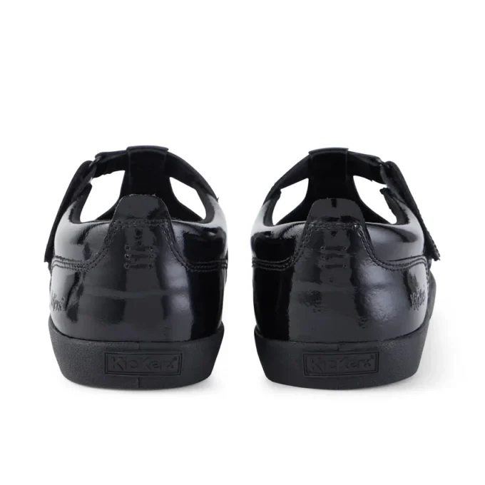 Scarpe da donna Kariko T Bar in vernice nera