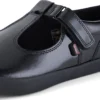 Scarpe da donna Kariko T Bar in vernice nera