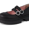 Scarpe da donna Kenzi MJ in pelle, nero Scarpe da donna Kenzi MJ in pelle, nero