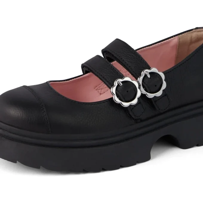 Scarpe da donna Kenzi MJ in pelle, nero Scarpe da donna Kenzi MJ in pelle, nero