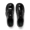 Scarpe da donna Kick Hi in pelle alternativa verniciata nera Scarpe da donna Kick Hi in pelle alternativa verniciata nera