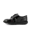 Scarpe da donna Kick Lo in similpelle verniciata nera Scarpe da donna Kick Lo in similpelle verniciata nera