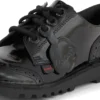 Scarpe da donna Kick Lo in similpelle verniciata nera Scarpe da donna Kick Lo in similpelle verniciata nera
