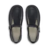 Scarpe da donna Kick T-Bar in pelle nera Scarpe da donna Kick T-Bar in pelle nera