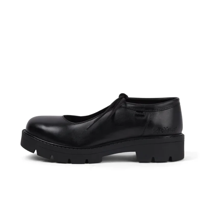 Scarpe da donna Kori MJ Lace in pelle nera Scarpe da donna Kori MJ Lace in pelle nera