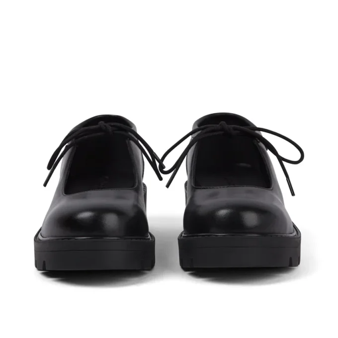 Scarpe da donna Kori MJ Lace in pelle nera Scarpe da donna Kori MJ Lace in pelle nera