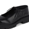 Scarpe da donna Kori MJ Lace in pelle nera Scarpe da donna Kori MJ Lace in pelle nera