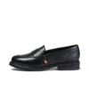 Scarpe da donna Lach Slip in pelle nera Scarpe da donna Lach Slip in pelle nera