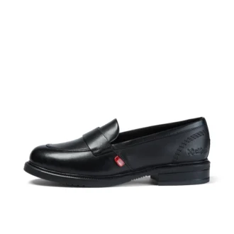 Scarpe da donna Lach Slip in pelle nera