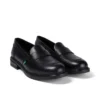 Scarpe da donna Lach Slip in pelle nera Scarpe da donna Lach Slip in pelle nera