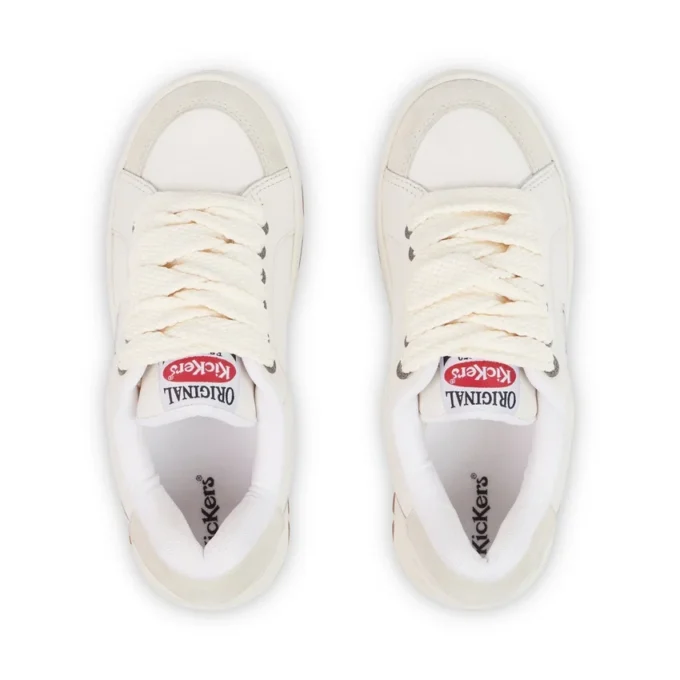 Scarpe da ginnastica 70 Lo Unisex per adulti in pelle bianca Scarpe da ginnastica 70 Lo Unisex per adulti in pelle bianca