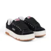 Scarpe da ginnastica unisex per adulti 70 Lo in pelle scamosciata nera Scarpe da ginnastica unisex per adulti 70 Lo in pelle scamosciata nera