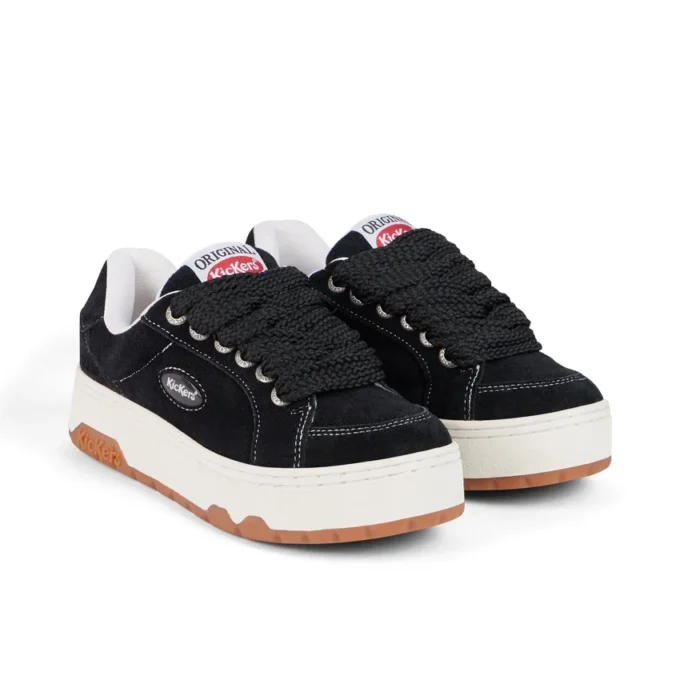 Scarpe da ginnastica unisex per adulti 70 Lo in pelle scamosciata nera Scarpe da ginnastica unisex per adulti 70 Lo in pelle scamosciata nera