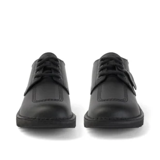 Scarpe da uomo Kick Lo in pelle imbottita, nero